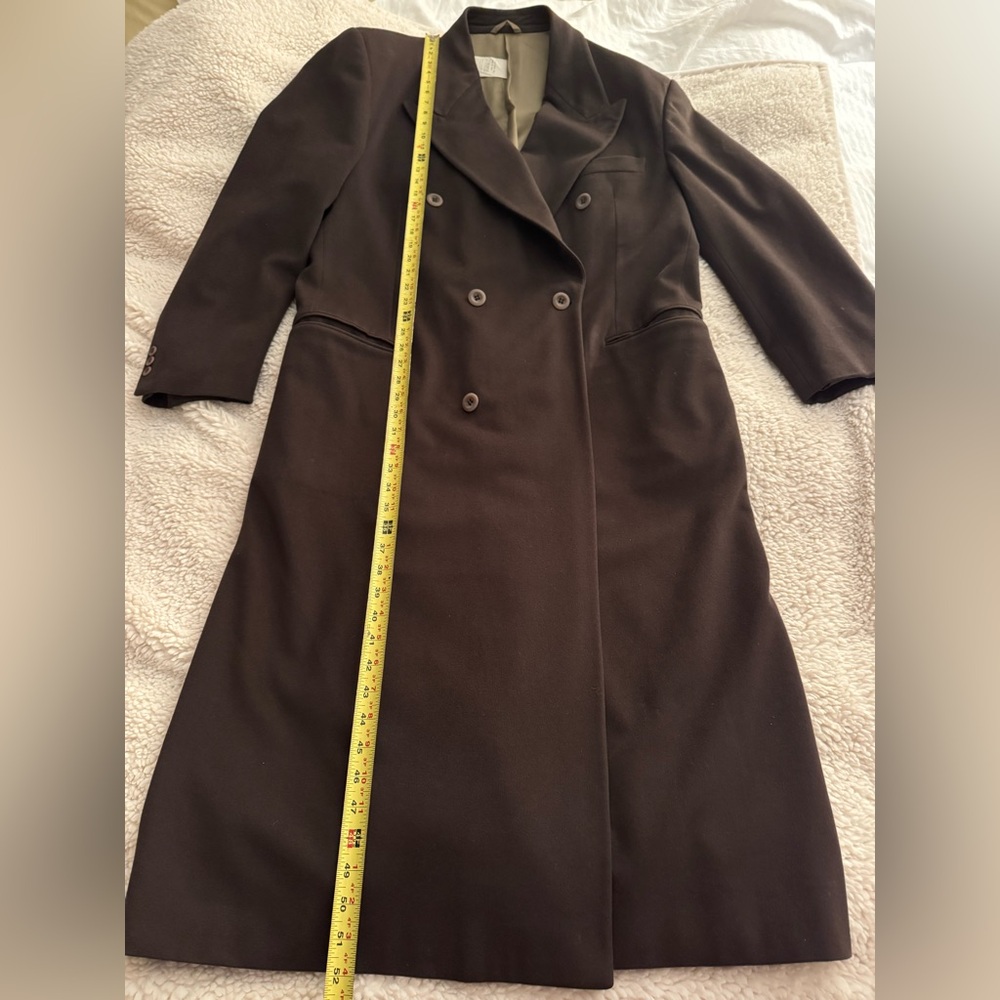 Man Loro Piana Dark military green cashmere Coat,  XL